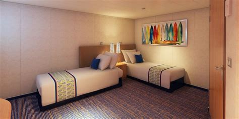 Interior quarters for 4 passengers on the carnival magic